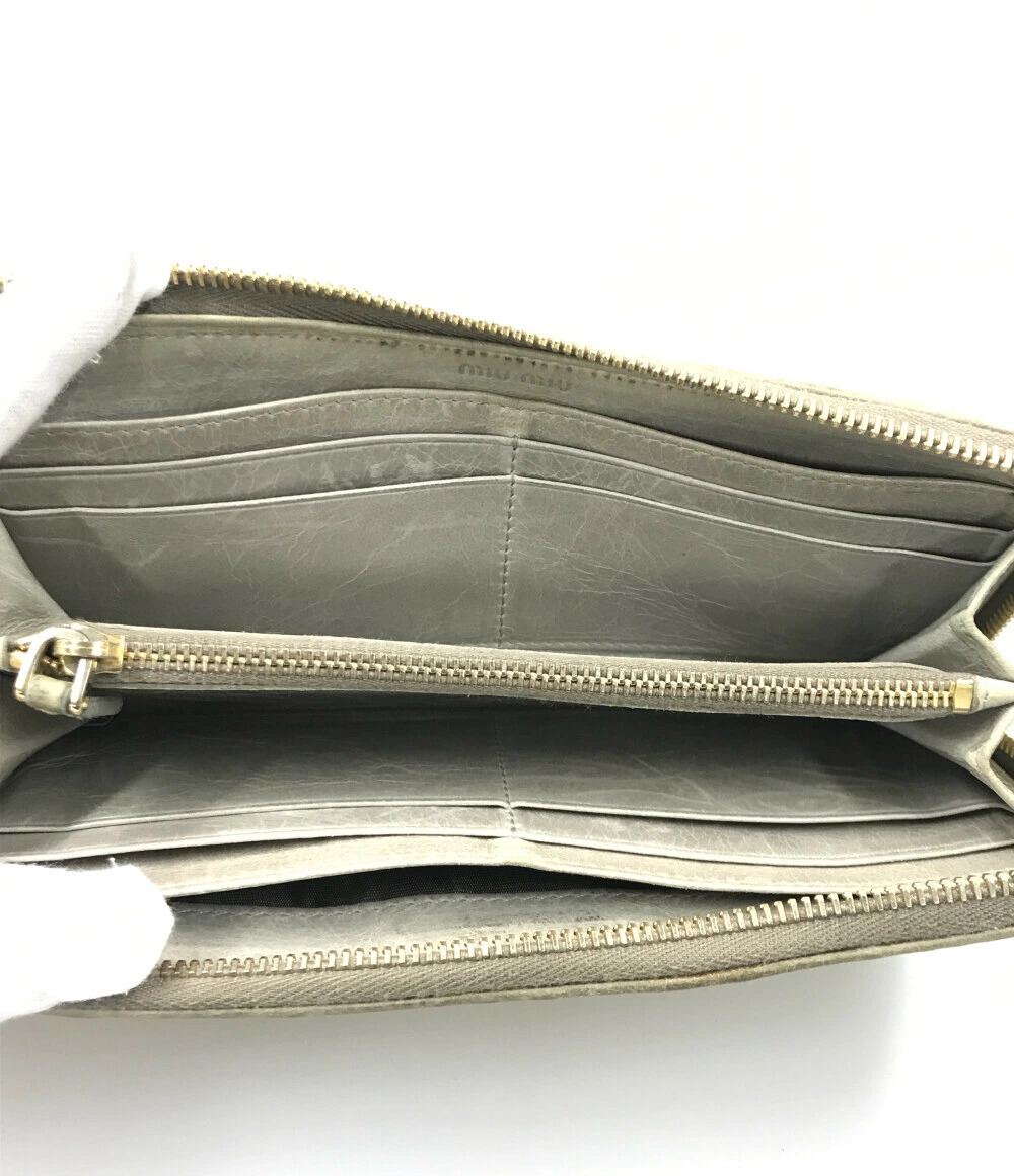 Miu Miu Wallet Long Zipper